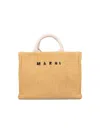 Marni Small "east/west" Tote Bag – Beige