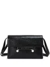 Marni Small Envelope Shoulder Bag In Black