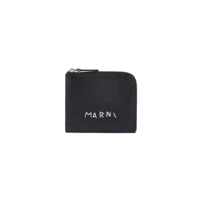 Marni Small Leather Goods In Black