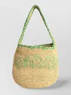 Marni Small 'nassa' Bag Natural Raffia In Neutral