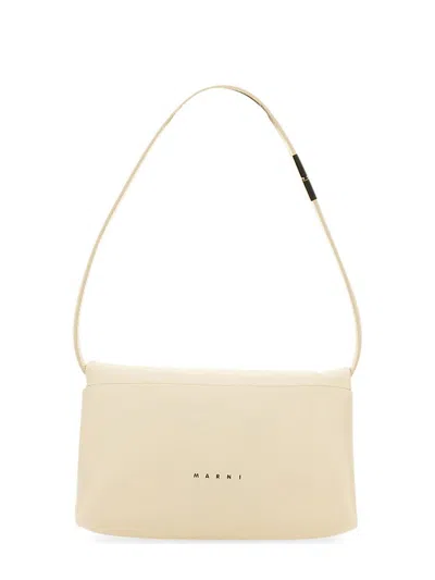Marni Small Prism Bag In Ivory