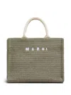 Marni Small Raffia Tote Bag