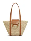 Marni Small Natural Raffia-effect Trunkaroo Beach Bag