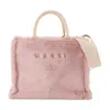Marni Small Rectangular Tote Bag Handles In Pink