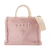 Marni Small Shopper Bag In Pink