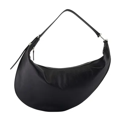 MARNI SMALL SHOULDER BAG - LEATHER - BLACK