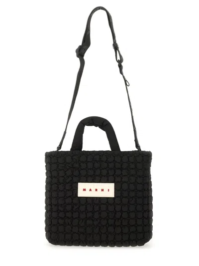 MARNI SMALL TOTE BAG WITH LOGO