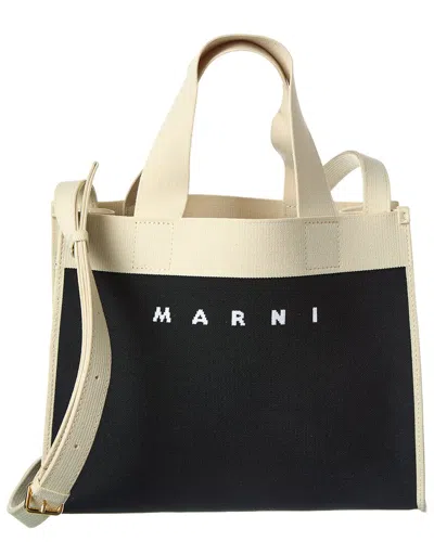 Marni Small Tote In Black