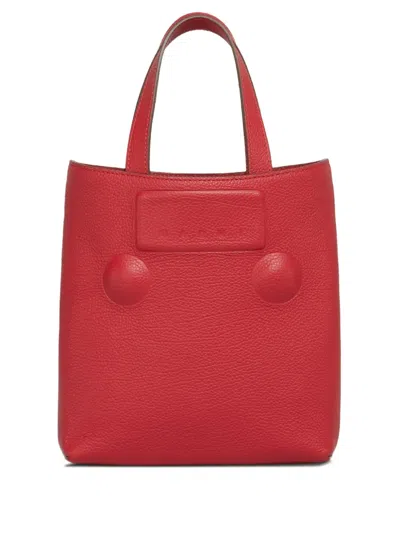 Marni Small Trunkaroo Tote Bag In 00r69 Red
