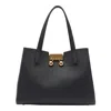 Marni Leather Trunkaroo Shoulder Bag In Black