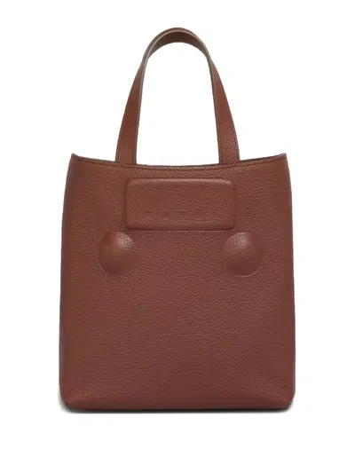 Marni Small Trunkaroo Tote Bag In Brown