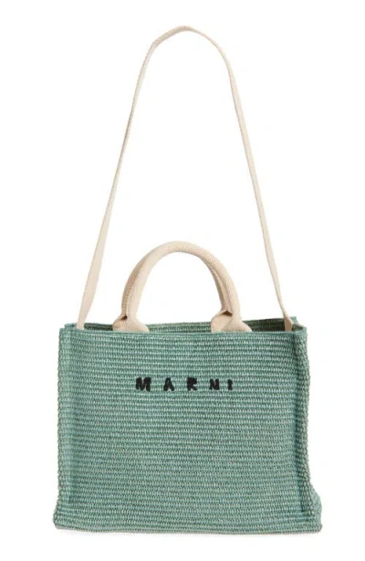 Marni Small Woven Tote Bag