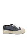 Marni Pablo Leather Sneakers In Seven Women