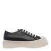 Marni Pablo Leather Sneakers In Seven Women
