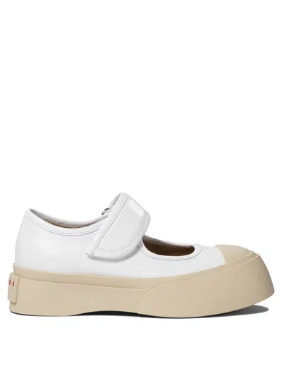 MARNI SNEAKERS & SLIP-ON WHITE
