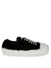 Marni Teddy Lace-up Sneakers In Black
