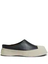 Marni Black Pablo Sabot Slip-on Loafers In Black