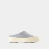 Marni Platform Clog Sneakers Dolphin In Blue