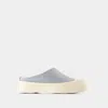 Marni Platform Clog Sneakers Dolphin In Blue