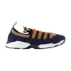 Marni Sneakers Mesh Panels Contrasting Sole Pull Tab In Blue