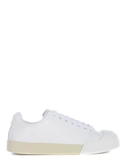 Marni Man Sneakers White Size 8 Leather