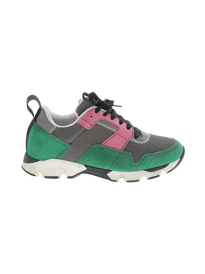 Pre-owned Marni Sneakers In Green
