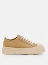 Marni Pablo Low-top Sneakers Metal Eyelets In Beige