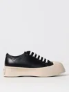 Marni Pablo Leather Sneakers In Seven Women In Black