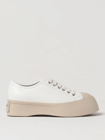 Marni Sneakers  Woman Color White In Blue