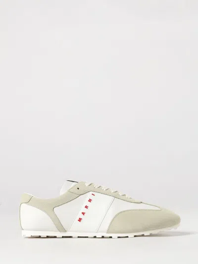 Marni Sneakers Men Color White In Neutral