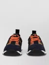 Marni Sneakers Mesh Panels Contrasting Sole Pull Tab In Blue