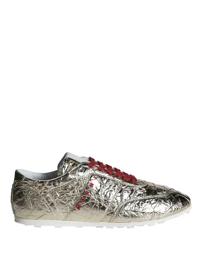 Marni Sneakers In Silver