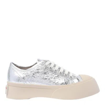 Marni Sneakers In Silver