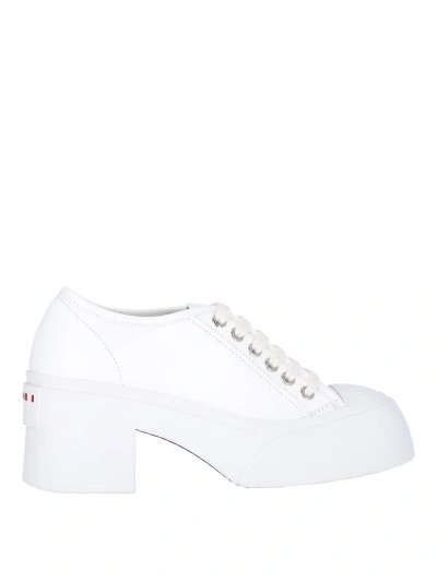 Marni Sneakers Tacco In White