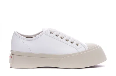 Marni Pablo Lace Up Sneaker In White
