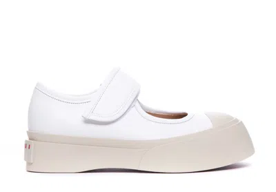 Marni Pablo Mary Janes In White