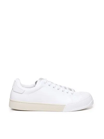 MARNI SNEAKERS WITH EMBOSSED LOGO