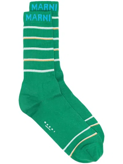 Marni Socks Clothing In Green