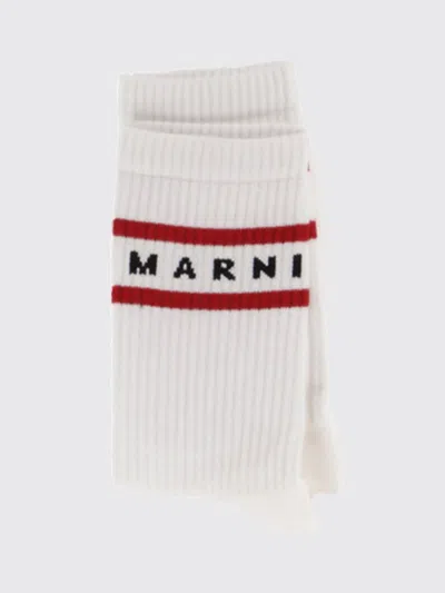 Marni Socks  Kids Color White In Neutral