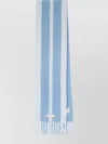 Marni Alpaca And Wool Scarf Scarves And Foulards Light Blue