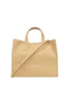 Marni Museo Logo Embroidered Shopper Bag