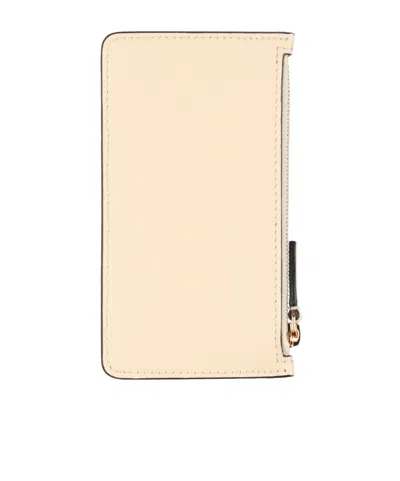 Marni Solid Color Cardholders In Nude