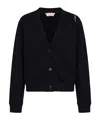 Marni Solid Color Long-sleeve Sweatshirt In Black
