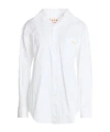 Marni Solid Colour Shirts  Blouses In White