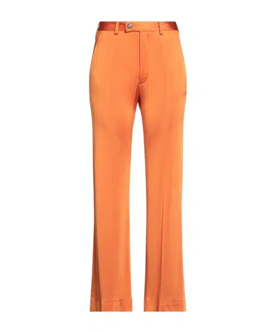Marni Solidcolor Flared Trousers In Orange
