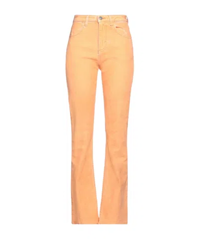 Marni Solidcolor Flared Trousers In Pink