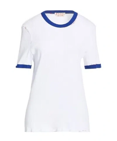 Marni Solidcolor Tshirt In White