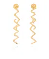 Marni Symbol Drop Earrings In Gold