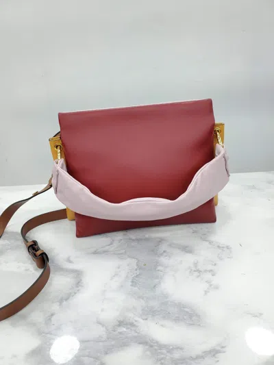 Marni Spliced Shoulder Bag In Multicolor