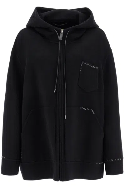 Marni Sporty Wool And Cashmere Jacket In Black